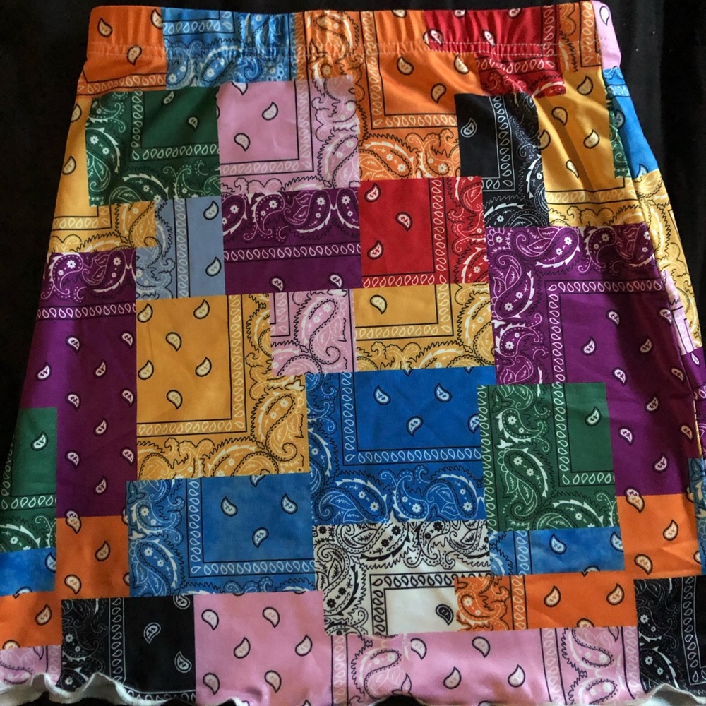 mini Bandana Print skirt